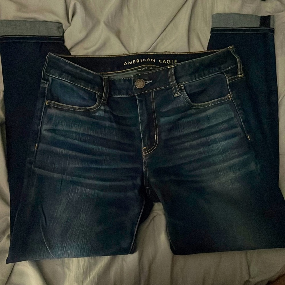 American Eagle 360 stretch jeans